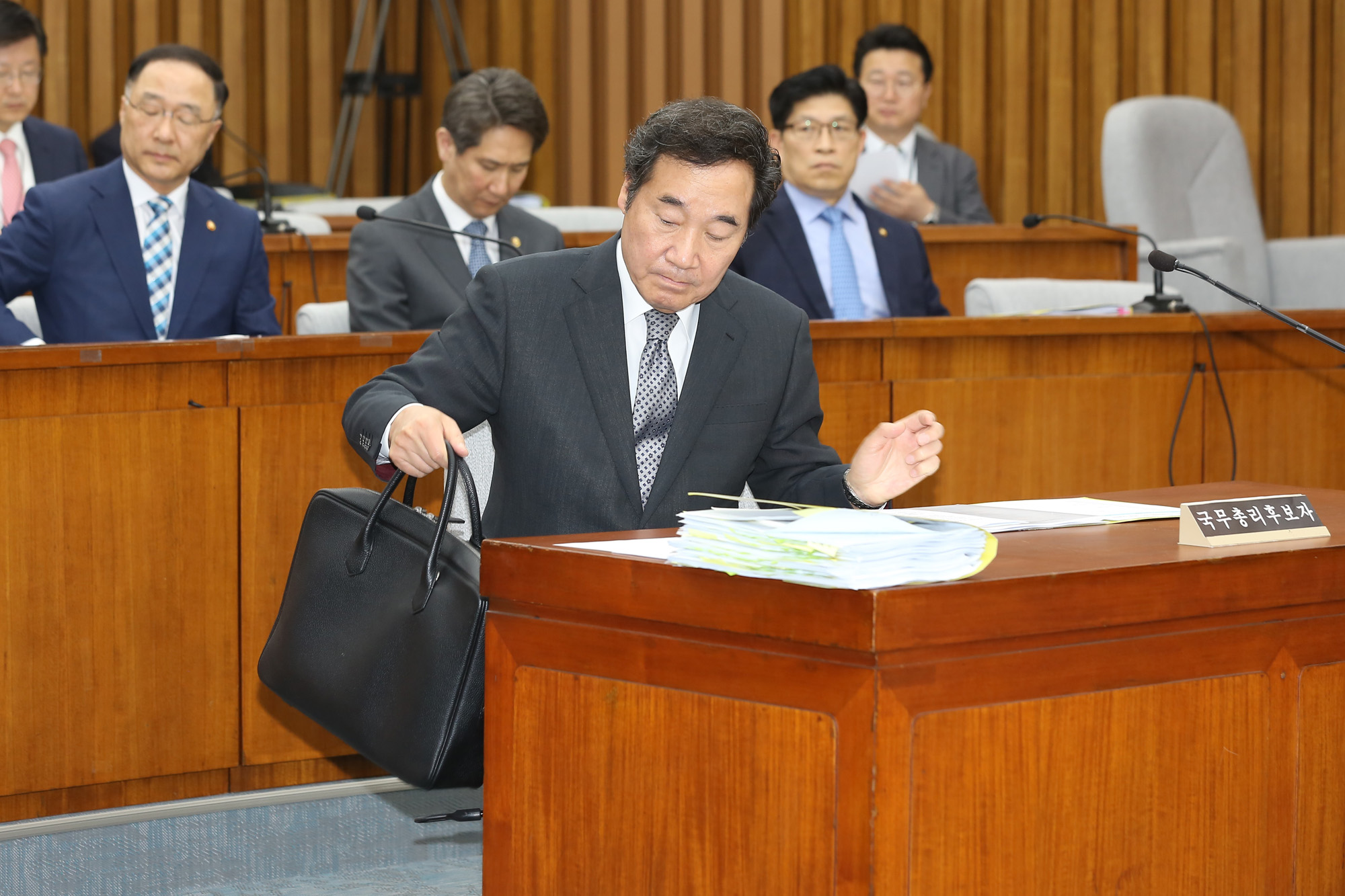 정치;국회;이낙연;국무총리후보자;인사청문회