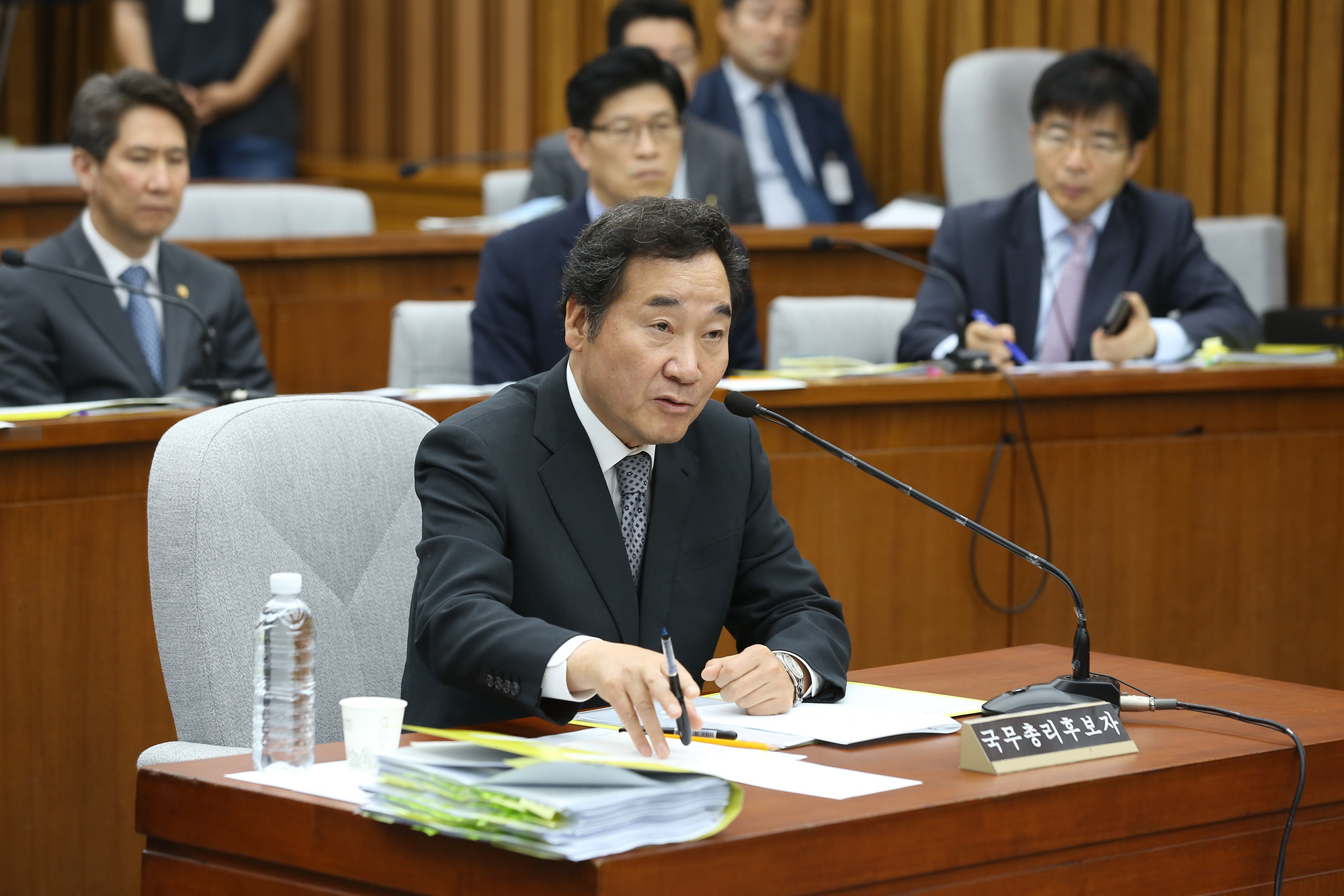 정치;국회;이낙연;국무총리후보자;인사청문회