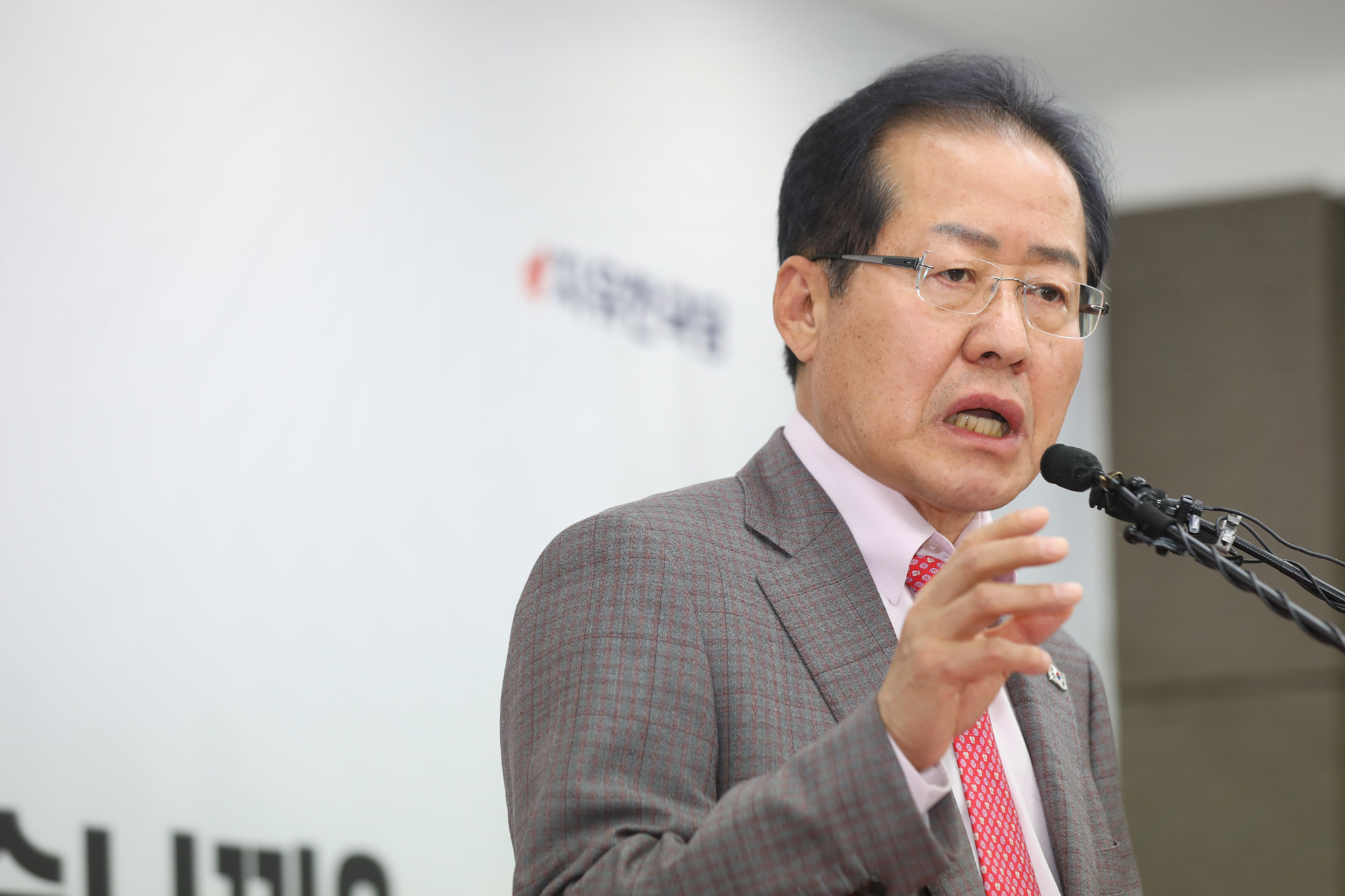 정치;자유한국당홍준표대표;남북정상회담
