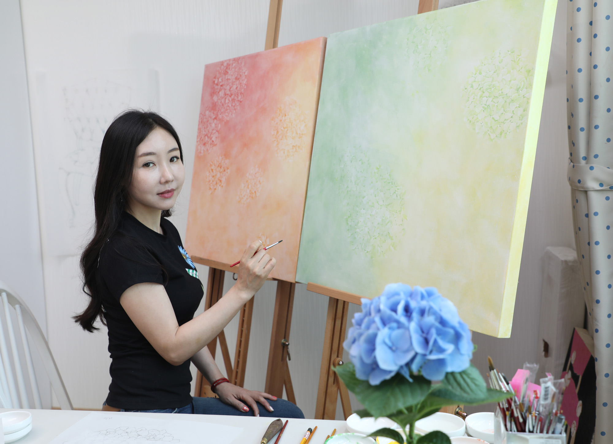 임소형;한국미술응원;화가의방;아티스트;그림;화가