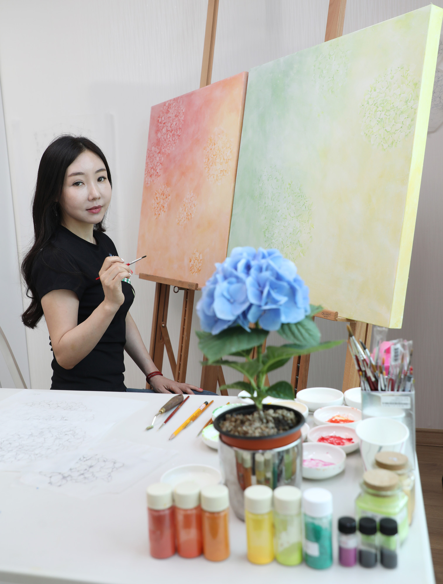 임소형;한국미술응원;화가의방;아티스트;그림;화가