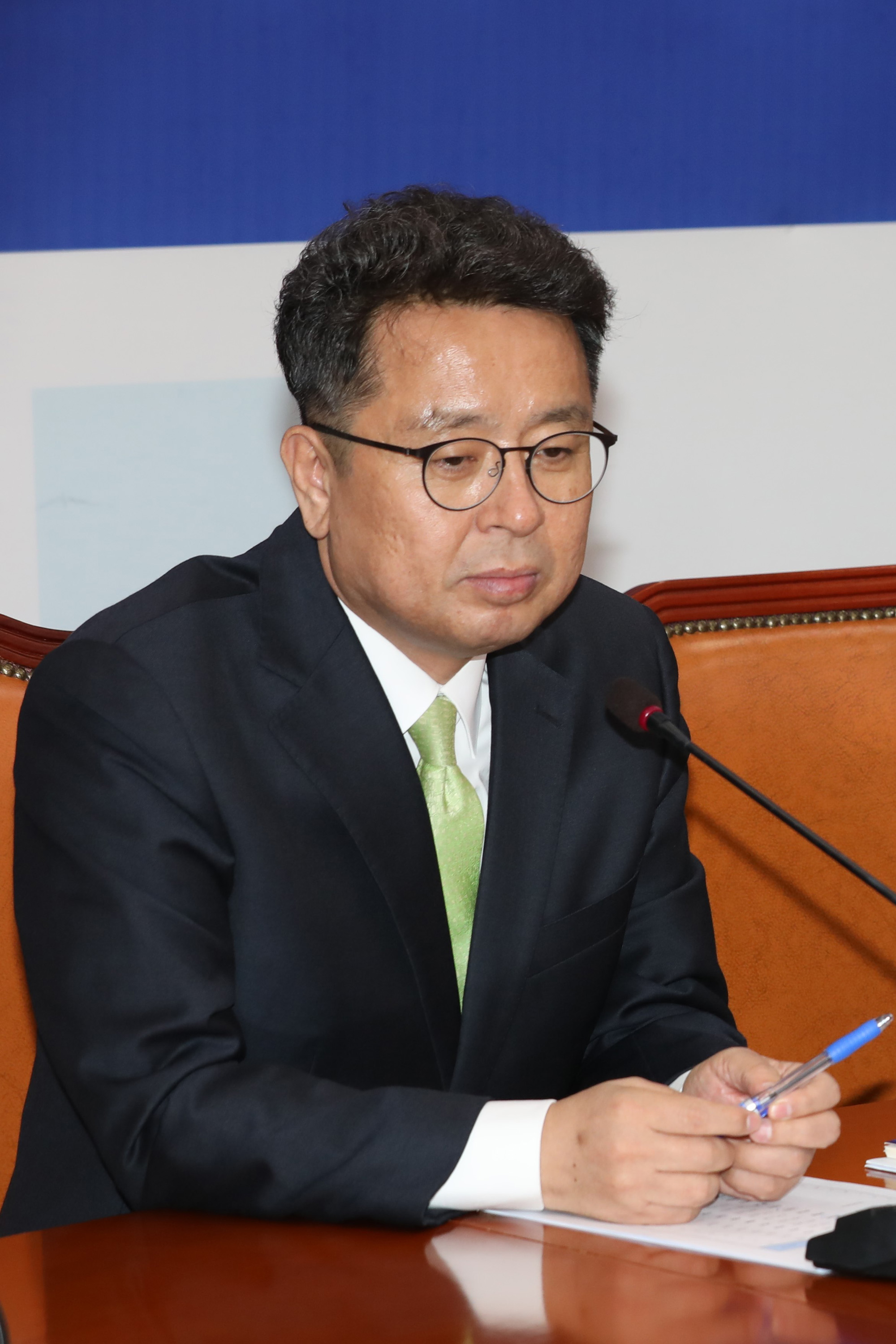 더불어민주당원내대책회의;이철희의원