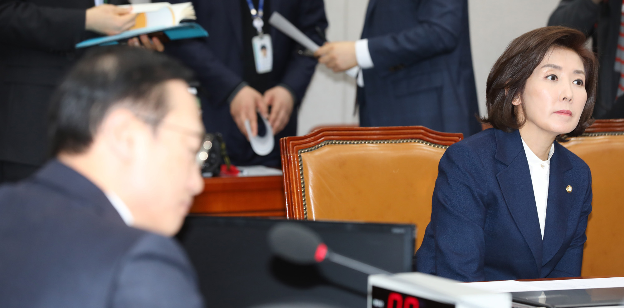 국회운영위원회;나경원원내대표;홍영표원내대표