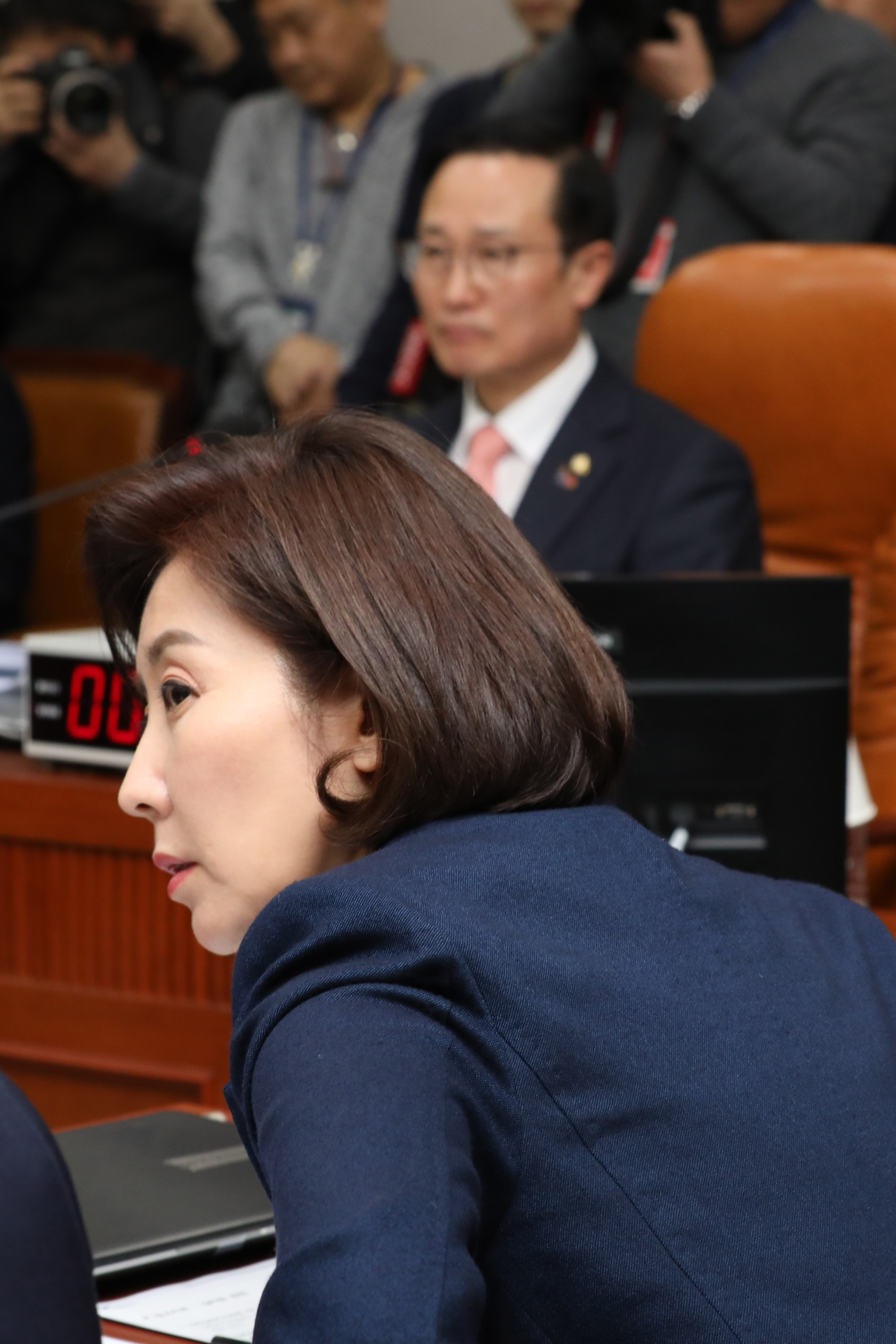국회운영위원회;나경원원내대표;홍영표원내대표
