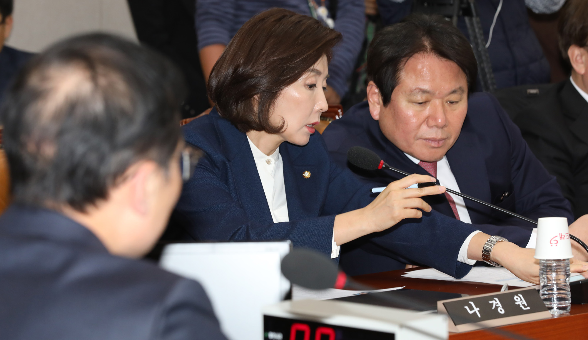 국회운영위원회;나경원원내대표;홍영표원내대표