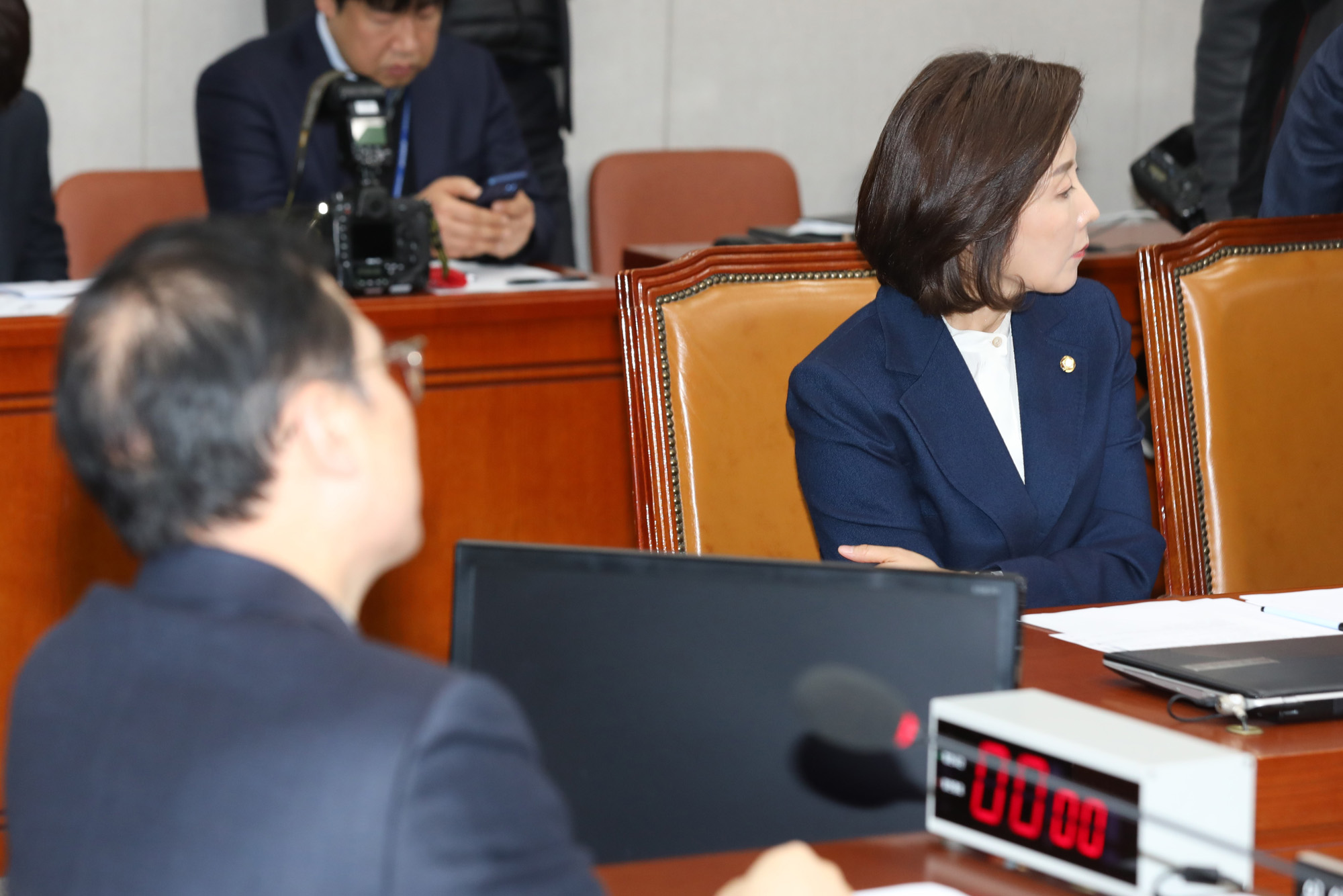 국회운영위원회;나경원원내대표;홍영표원내대표