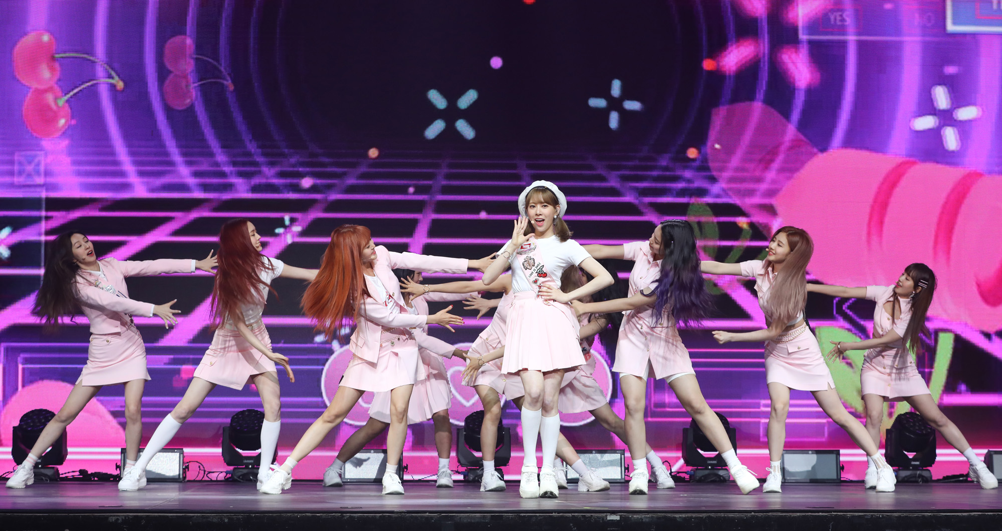 체리블렛;걸그룹;FNC