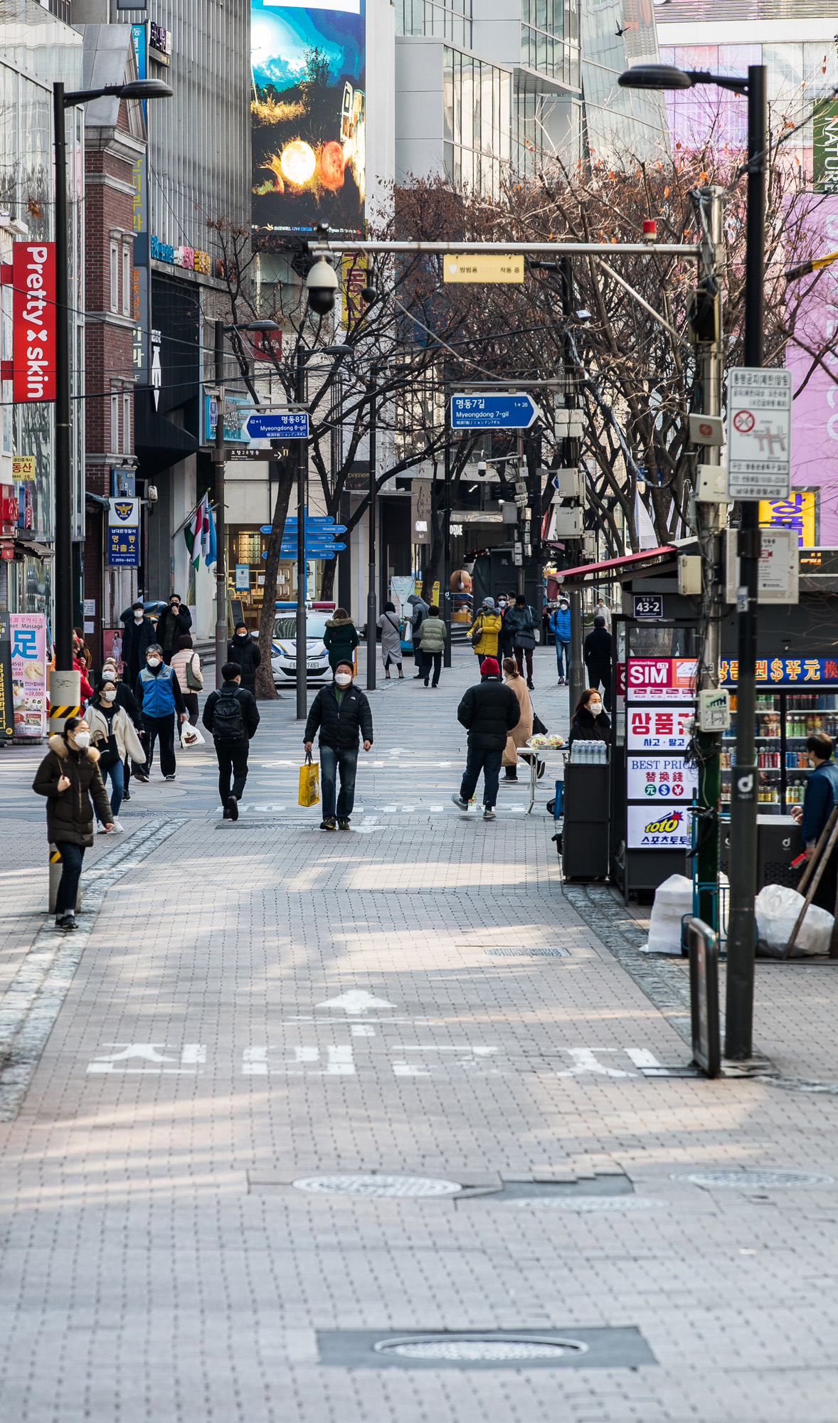 사회;세태;건강;질병;전염병;신종코로나바이러스감염증;코로나19;명동