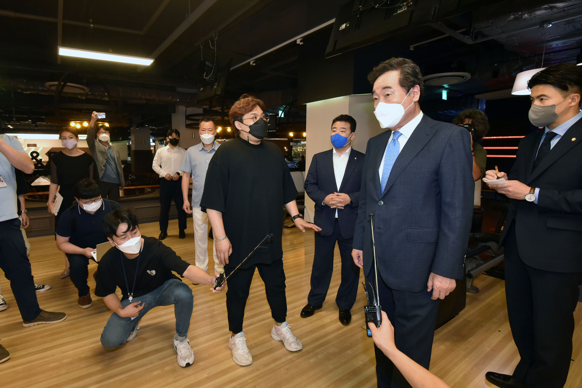 정치;인물;이낙연;실내채육시설;볼링장