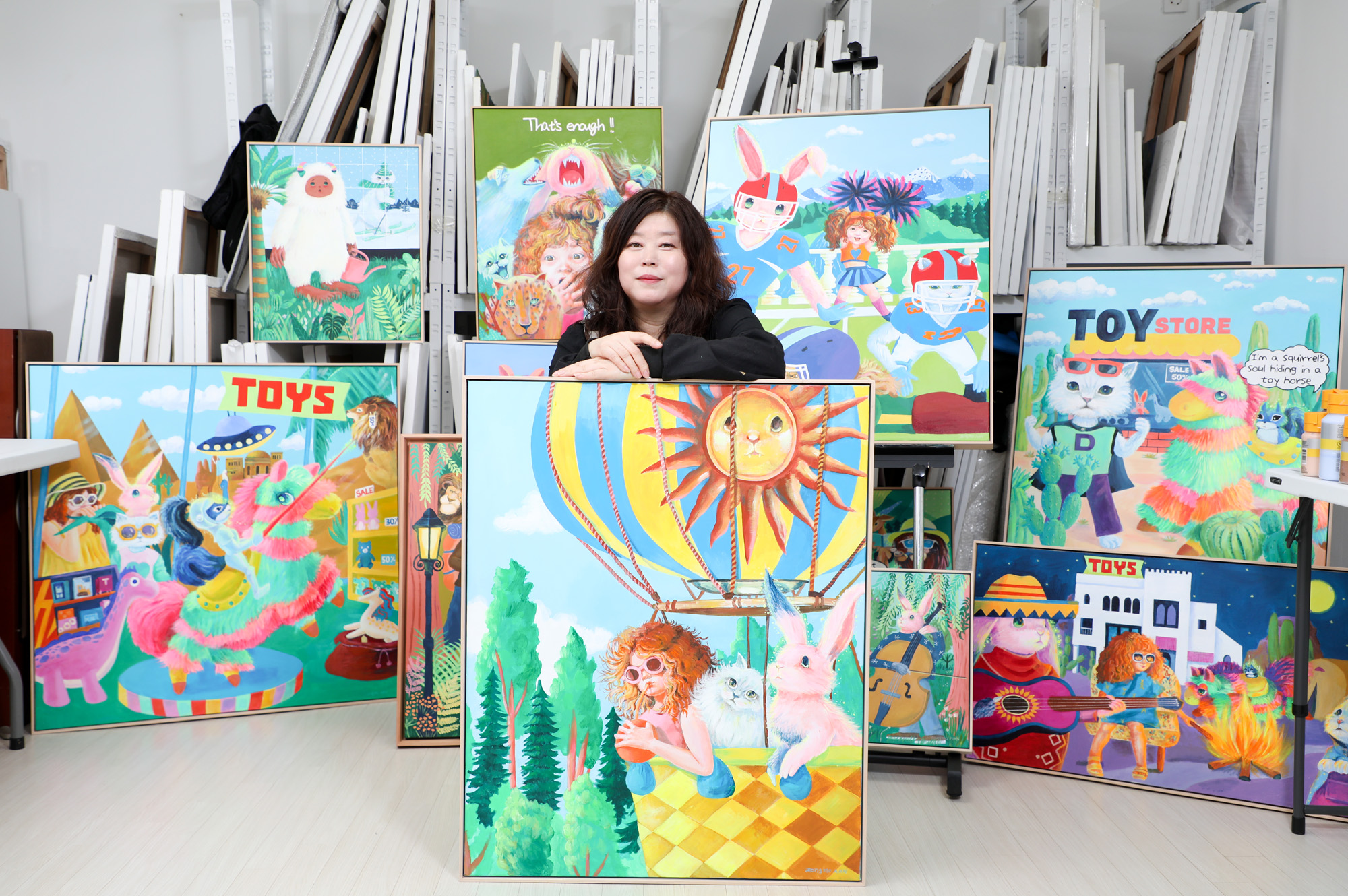 안정모;안정모작가;화가;한국미술응원프로젝트;화가의방;미술;그림;아티스트