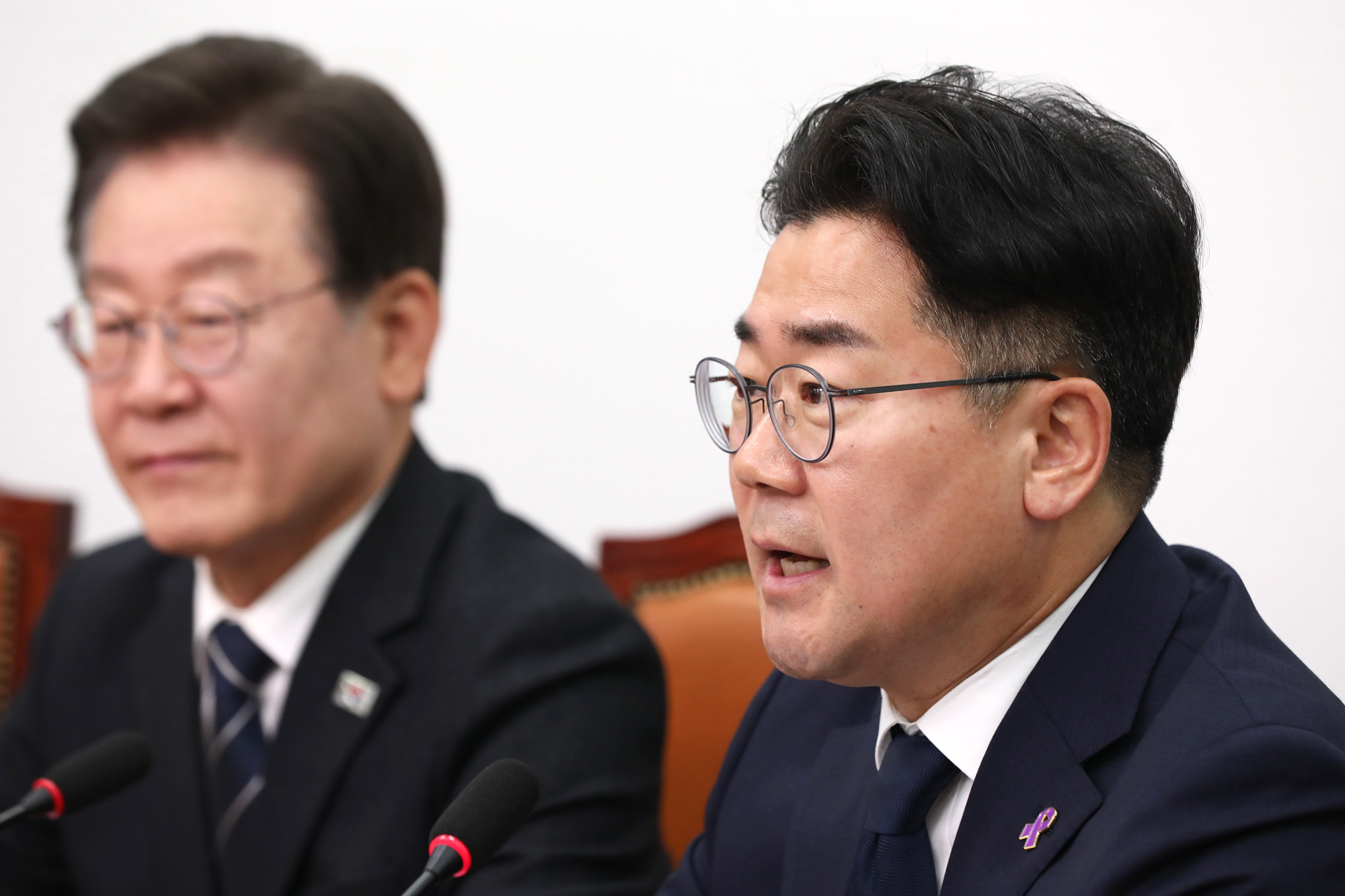 정치;국회;더불어민주당 최고위원회의;이재명;박찬대