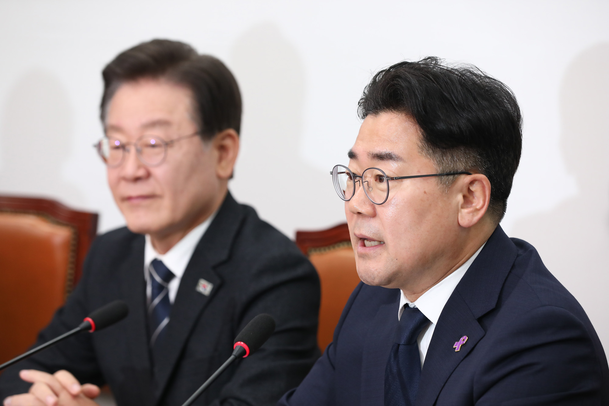 정치;국회;더불어민주당 최고위원회의;이재명;박찬대