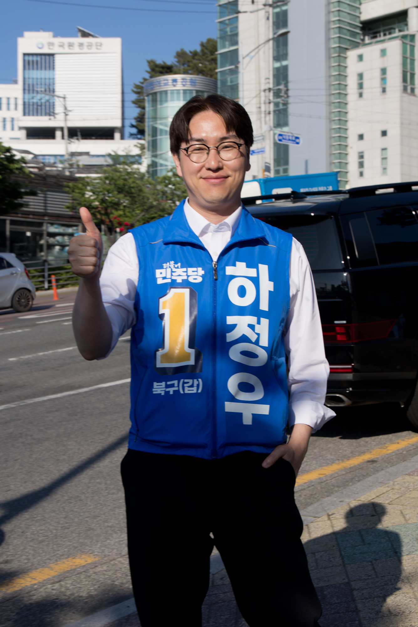 정치;선거;부산;북구;하정우